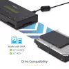 StarTech.com 4 pesaga SSD/HDD kõvakettakustutaja – 2,5-tolline ja 3,5-tolline SATA – hostivaba eraldiseisev turvaline kustutusväline kettaandmekustutaja – 9 kustutusrežiimi – RS232 printeriport – NIST/DOD ja TAA nõuetele vastav