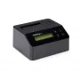 StarTech.com Single Bay Hard Drive Eraser, eraldiseisev HDD/SSD puhastaja, 4Kn, USB 3.0 to SATA III (6 Gbps), 9 kustutusrežiimi, LCD-ekraan, turvalise kustutamisega kõvaketta puhastusdokk, DB-9 printeriport, TAA-le vastav