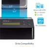 StarTech.com Single Bay Hard Drive Eraser, eraldiseisev HDD/SSD puhastaja, 4Kn, USB 3.0 to SATA III (6 Gbps), 9 kustutusrežiimi, LCD-ekraan, turvalise kustutamisega kõvaketta puhastusdokk, DB-9 printeriport, TAA-le vastav