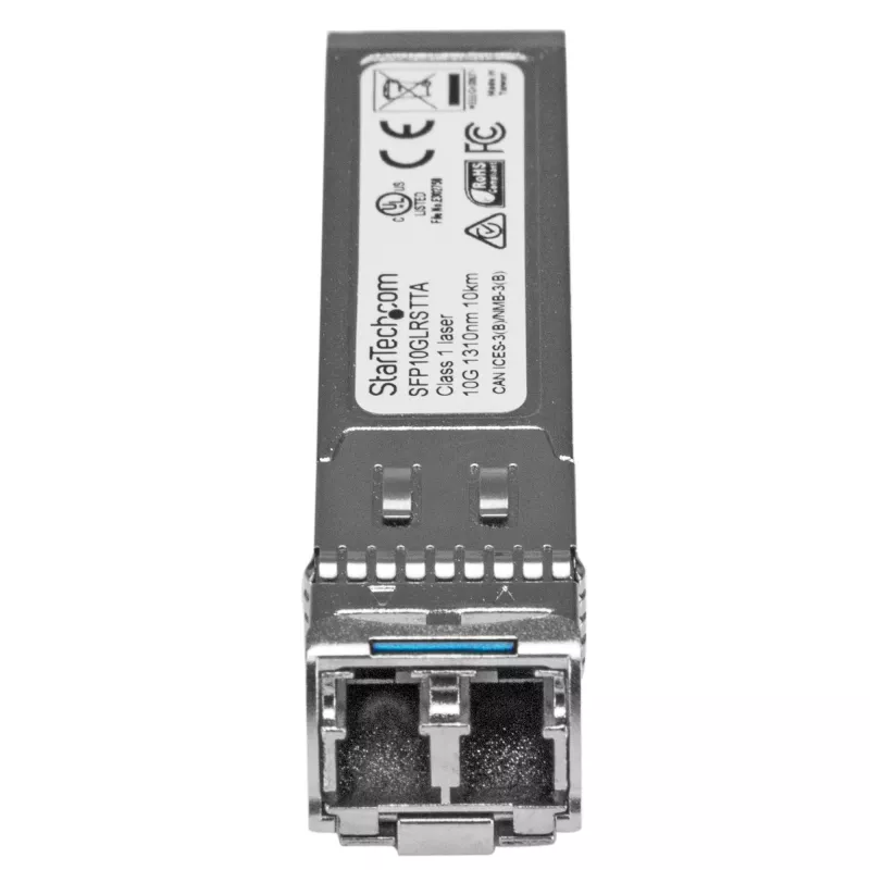 StarTech.com Cisco SFP-10G-LR-S-ga ühilduv SFP+ moodul – 10GBASE-LR – 10GbE ühemoodiline kiudoptiline SMF vastuvõtja-saatja – 10GE Gigabit Ethernet SFP+ – LC 10 km – 1310 nm – DDM Cisco Firepower, ASR9000, C9300