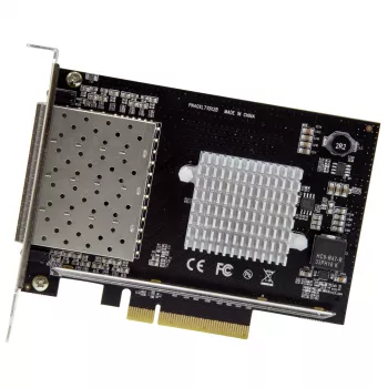 StarTech.com nelja pordiga 10G SFP+ võrgukaart - Intel XL710 avatud SFP+ konvergeeritud adapter - PCIe 10 Gigabit Ethernet serveri võrguliides - 10GbE fiiberoptiline LAN-kaart - Dell PowerEdge HPE ProLiant
