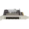 StarTech.com nelja pordiga 10G SFP+ võrgukaart - Intel XL710 avatud SFP+ konvergeeritud adapter - PCIe 10 Gigabit Ethernet serveri võrguliides - 10GbE fiiberoptiline LAN-kaart - Dell PowerEdge HPE ProLiant