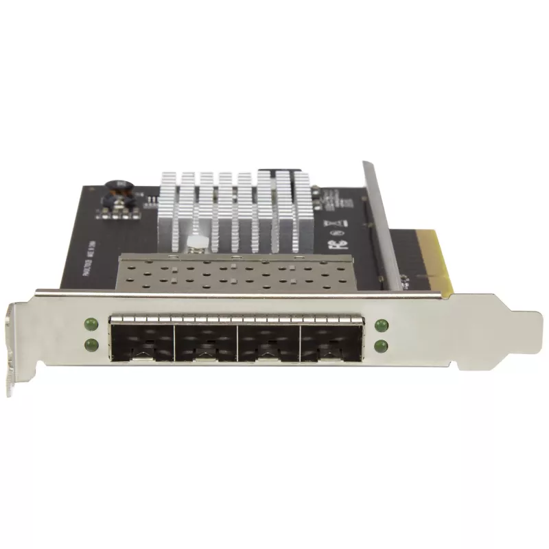 StarTech.com nelja pordiga 10G SFP+ võrgukaart - Intel XL710 avatud SFP+ konvergeeritud adapter - PCIe 10 Gigabit Ethernet serveri võrguliides - 10GbE fiiberoptiline LAN-kaart - Dell PowerEdge HPE ProLiant