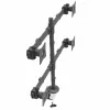 StarTech.com lauakinnitusega nelja monitori käsi - ergonoomiline VESA 4 monitori kinnitus 2x2 kuni 27 tolli - liigendatav ja kõrgusega reguleeritav postikinnitus - kallutamine/pööramine/keeramine LCD/LED ekraan - lauaklamber/tõmmits