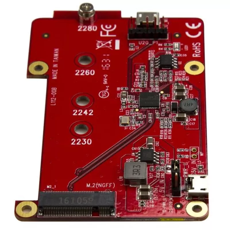 StarTech.com USB-M.2 SATA muundur Raspberry Pi-le ja arendusplaatidele