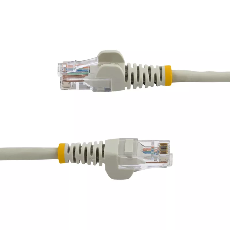 StarTech.com Cat5e Etherneti ühenduskaabel tõrkekindlate RJ45-pistikute ja surveleevendusega – 0,5 m, hall