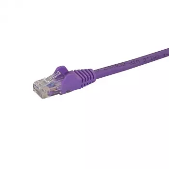 StarTech.com 50cm CAT6 Etherneti kaabel – lilla CAT 6 Gigabit Etherneti juhe – 250 MHz 100W PoE RJ45 UTP võrgu-/paigakaabel, takerdumiskindel, tõmbetugevdusega, individuaalselt testitud