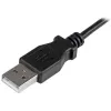 StarTech.com Micro-USB laadimis- ja sünkroonimiskaabel M/M – täisnurkne Micro-USB – 24 AWG – 0,5 m
