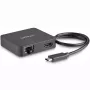 StarTech.com USB-C-multipordiadapter – kaasaskantav USB-C minidokk 4K HDMI-videoga – Gigabit Ethernet, USB 3.0 jaotur (1x USB-A, 1x USB-C) – USB USB-C-multipordiadapter – Thunderbolt 3-ga ühilduv