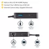 StarTech.com USB-C-multipordiadapter – kaasaskantav USB-C minidokk 4K HDMI-videoga – Gigabit Ethernet, USB 3.0 jaotur (1x USB-A, 1x USB-C) – USB USB-C-multipordiadapter – Thunderbolt 3-ga ühilduv