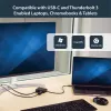 StarTech.com USB-C-multipordiadapter – kaasaskantav USB-C minidokk 4K HDMI-videoga – Gigabit Ethernet, USB 3.0 jaotur (1x USB-A, 1x USB-C) – USB USB-C-multipordiadapter – Thunderbolt 3-ga ühilduv