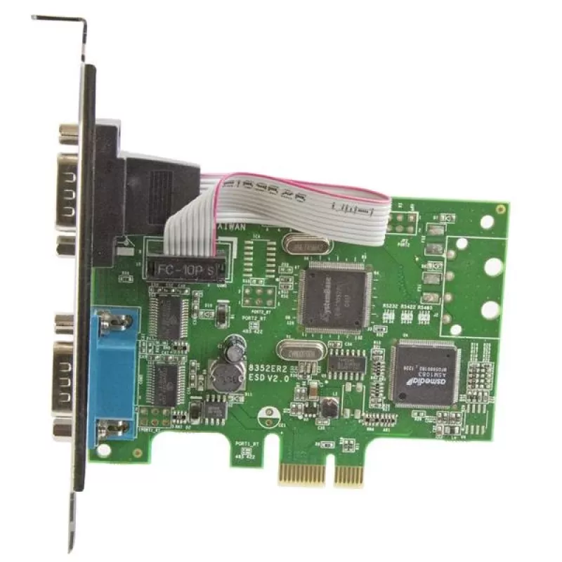 StarTech.com 2-pordiline PCI Express jadakaart 16C1050 UART-iga - RS232