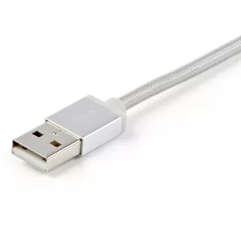 StarTech.com 1 m (3 jalga) USB mitmeotstarbeline laadimiskaabel – USB–Micro-USB või USB-C või Lightning iPhone'ile / iPadile / iPodile / Androidile – Apple MFi sertifitseeritud – 3-in-1 USB laadija – punutud