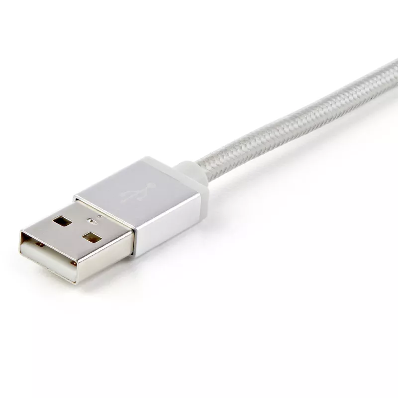 StarTech.com 1 m (3 jalga) USB mitmeotstarbeline laadimiskaabel – USB–Micro-USB või USB-C või Lightning iPhone'ile / iPadile / iPodile / Androidile – Apple MFi sertifitseeritud – 3-in-1 USB laadija – punutud