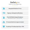 StarTech.com 4K HDMI over IP pikenduskomplekt koos videohaldusrakendusega, skaleeritav AV over IP koos AVoIP videoseina toega
