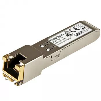 StarTech.com Juniper EX-SFP-1GE-T ühilduv SFP transiivermoodul – 10/100/1000BASE-T~Juniper EX-SFP-1GE-T ühilduv SFP moodul – 1000BASE-T – SFP RJ45 Cat6/Cat5e – 1GE Gigabit Ethernet SFP – RJ-45 100m