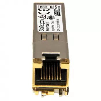 StarTech.com Juniper EX-SFP-1GE-T ühilduv SFP transiivermoodul – 10/100/1000BASE-T~Juniper EX-SFP-1GE-T ühilduv SFP moodul – 1000BASE-T – SFP RJ45 Cat6/Cat5e – 1GE Gigabit Ethernet SFP – RJ-45 100m