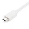 StarTech.com USB-C – HDMI 2.0 adapter toiteedastusega – 4K 60 Hz USB-C – HDMI ekraanivideomuundur – 60 W PD läbilaadimisport – Thunderbolt 3 ühilduv – valge