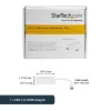 StarTech.com USB-C – HDMI 2.0 adapter toiteedastusega – 4K 60 Hz USB-C – HDMI ekraanivideomuundur – 60 W PD läbilaadimisport – Thunderbolt 3 ühilduv – valge