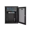 StarTech.com 4-post 15U seinakinnitusega võrgukapp 1U riiuliga, 19-tolline hingedega seinale paigaldatav serveririiul andme-/AV-/elektroonika-/arvutiseadmetele, paindlik ventileeritav riiulikorpus