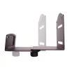 StarTech.com CPU Mount - Reguleeritav arvuti seinakinnitus, seinale kinnitatav CPU hoidik, Universaalne, 10 kg, Must, Teras, Vertikaalne