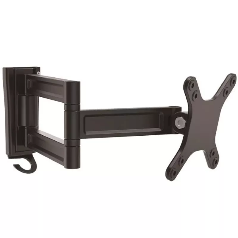 StarTech.com seinakinnitusega monitori käsi – kahe pöördega, 15 kg, 33 cm (13 tolli), 68.6 cm (27 tolli), 75 x 75 mm, 100 x 100 mm, must