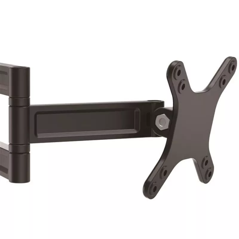 StarTech.com seinakinnitusega monitori käsi – kahe pöördega, 15 kg, 33 cm (13 tolli), 68.6 cm (27 tolli), 75 x 75 mm, 100 x 100 mm, must