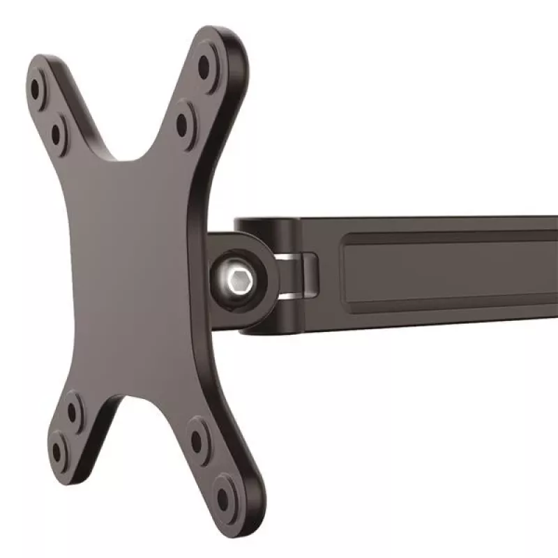 StarTech.com seinakinnitusega monitori käsi – kahe pöördega, 15 kg, 33 cm (13 tolli), 68.6 cm (27 tolli), 75 x 75 mm, 100 x 100 mm, must