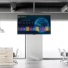 StarTech.com TV laekinnitus – täisliigutusega universaalne rippuv ühe ekraani kinnitus reguleeritava teleskoop-lühivardaga – kallutatav / pööratav – VESA kronstein 32″–75″ kuvaritele