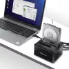 StarTech.com kahe pesaga USB 3.0 SATA-kõvaketta dokkimisjaam, USB-kõvakettadokk, väline 2,5/3,5-tolline SATA I/II/III SSD/HDD dokkimisjaam, kiirvahetusega kõvakettapesad, ülaltlaadimine
