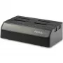 StarTech.com 4-pesaline USB-SATA kõvaketta dokkimisjaam, USB 10Gbps, väline 2,5-tolline ja 3,5-tolline SSD / HDD dokk, SATA III, kuumvahetusega kõvakettapesa, pealtlaaditav