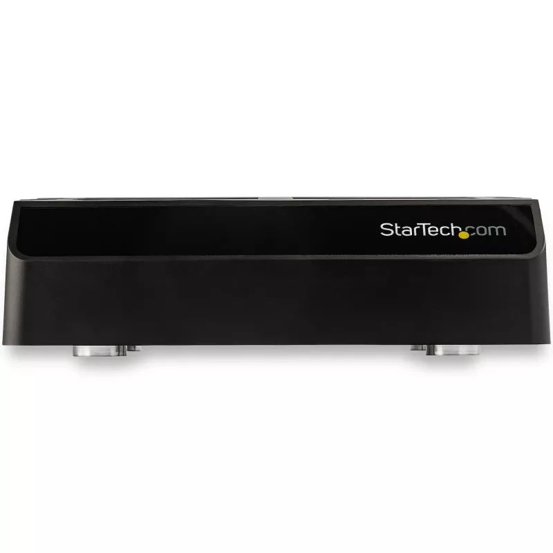 StarTech.com 4-pesaline USB-SATA kõvaketta dokkimisjaam, USB 10Gbps, väline 2,5-tolline ja 3,5-tolline SSD / HDD dokk, SATA III, kuumvahetusega kõvakettapesa, pealtlaaditav