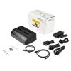 StarTech.com 4-pesaline USB-SATA kõvaketta dokkimisjaam, USB 10Gbps, väline 2,5-tolline ja 3,5-tolline SSD / HDD dokk, SATA III, kuumvahetusega kõvakettapesa, pealtlaaditav