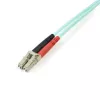 StarTech.com 3m (10ft) LC/UPC to LC/UPC OM4 Multimode Fiber Optic kaabel, 50/125µm LOMMF/VCSEL Zipcord Fiber, 100G, Low Insertion Loss - LSZH Fiber Jumper Cord