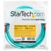 StarTech.com 5 m (16,4 jala) LC/UPC–LC/UPC OM4 mitmeviisiline fiiberoptiline kaabel, 50/125 µm LOMMF/VCSEL tõmblukuga fiiber, 100G, väike sisestuskadu – LSZH fiiberoptiline hüppaja