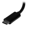 StarTech.com USB-C mitmepordiline videoadapter - 3-ühes - 4K 30 Hz - must