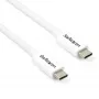 StarTech.com Thunderbolt 3 kaabel - 20 Gbit/s - 2 m - Valge - Thunderbolt, USB ja DisplayPort ühilduv