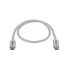 StarTech.com Thunderbolt 3 kaabel – 40 Gbit/s – 0,5 m – valge – Thunderbolti, USB ja DisplayPortiga ühilduv