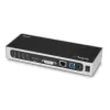 StarTech.com USB 3.0 dokkimisjaam – kahe monitoriga sülearvuti dokkimisjaam HDMI ja DVI/VGA videoga – 6-pordine USB 3.1 Gen 1 5Gbps jaotur, GbE, heli – universaalne Type-A dokk – Windows ja Mac