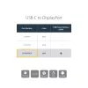 StarTech.com USB-C–DisplayPorti adapter toiteedastusega – 4K 60 Hz HBR2 – USB USB-C–DP 1.2 monitori videomuundur koos laadimisega – 60 W PD läbipääs – Thunderbolt 3-ühilduv