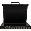 StarTech.com 8-pordiline rack-monteeritav KVM-konsool koos 6 jalga kaablitega – RKCONS1708K