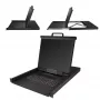 StarTech.com 16-pordiline rackmonteeritav KVM-konsool 6 jala kaablitega – Integreeritud KVM-lüliti 19-tollise LCD-monitoriga – Täisfunktsionaalne 1U LCD KVM-sahtel – OSD KVM – Vastupidav, 50 000 h MTBF – USB + VGA tugi