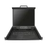 StarTech.com 16-pordiline rackmonteeritav KVM-konsool 6 jala kaablitega – Integreeritud KVM-lüliti 19-tollise LCD-monitoriga – Täisfunktsionaalne 1U LCD KVM-sahtel – OSD KVM – Vastupidav, 50 000 h MTBF – USB + VGA tugi
