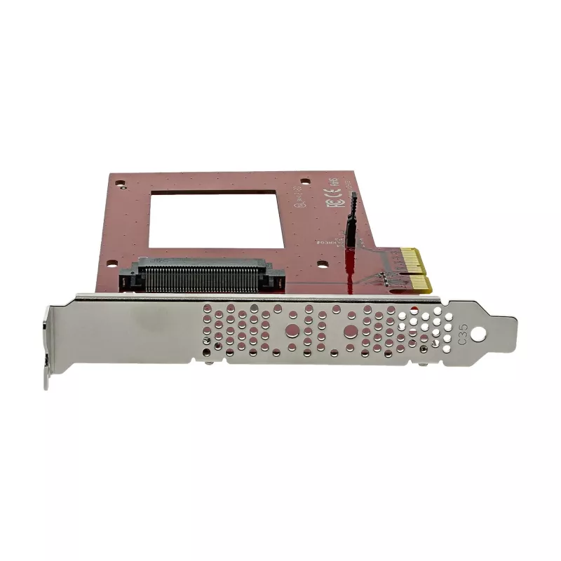 StarTech.com U.2 PCIe-adapter 2,5-tollisele U.2 NVMe SSD-le - SFF-8639 - x4 PCI Express 4.0