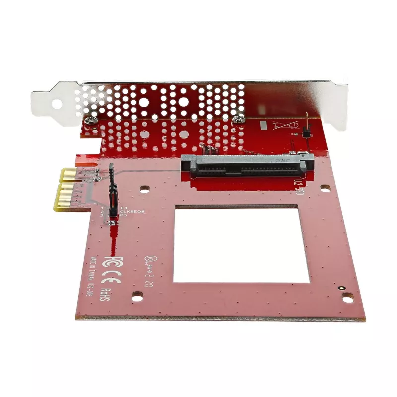 StarTech.com U.2 PCIe-adapter 2,5-tollisele U.2 NVMe SSD-le - SFF-8639 - x4 PCI Express 4.0