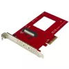 StarTech.com U.2 PCIe-adapter 2,5-tollisele U.2 NVMe SSD-le - SFF-8639 - x4 PCI Express 4.0