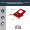 StarTech.com U.2 PCIe-adapter 2,5-tollisele U.2 NVMe SSD-le - SFF-8639 - x4 PCI Express 4.0