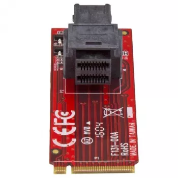 StarTech.com U.2 (SFF-8643) M.2-le PCI Express 3.0 x4 hostiadapterkaart 2,5-tollise U.2 NVMe SSD jaoks