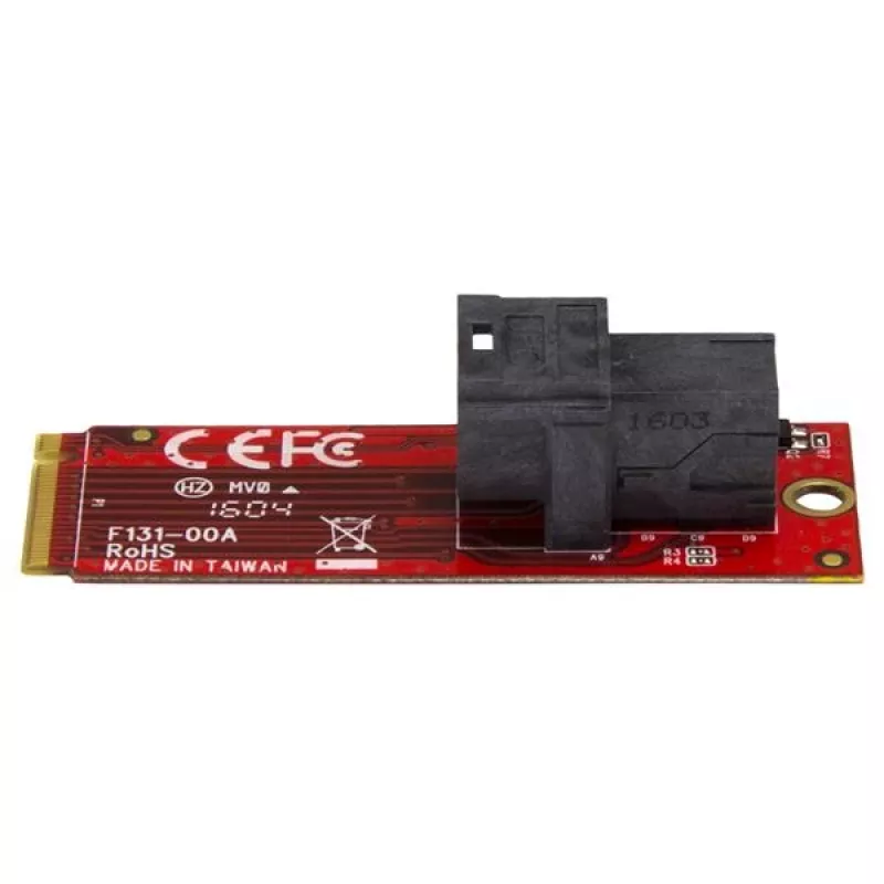 StarTech.com U.2 (SFF-8643) M.2-le PCI Express 3.0 x4 hostiadapterkaart 2,5-tollise U.2 NVMe SSD jaoks