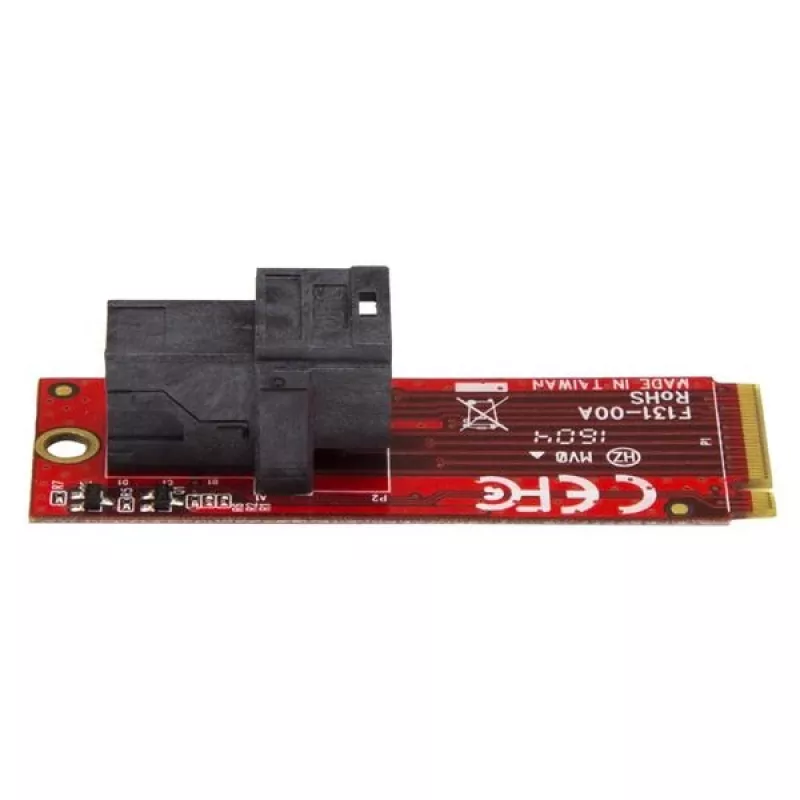 StarTech.com U.2 (SFF-8643) M.2-le PCI Express 3.0 x4 hostiadapterkaart 2,5-tollise U.2 NVMe SSD jaoks